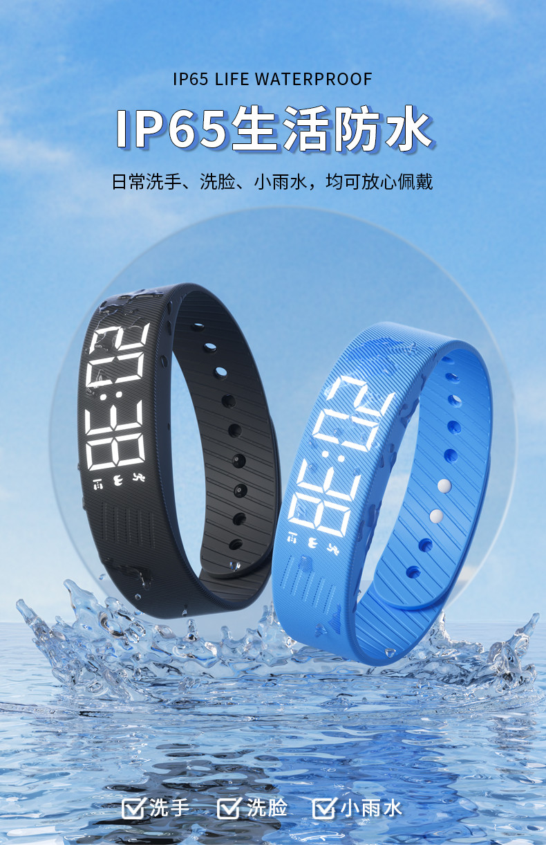 Montre connectée polyvalent miniature 3