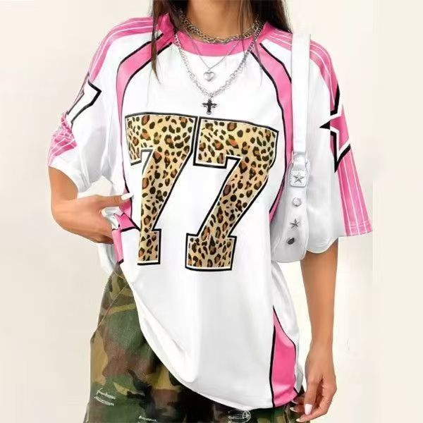 t-shirt américain Jersey miniature 7