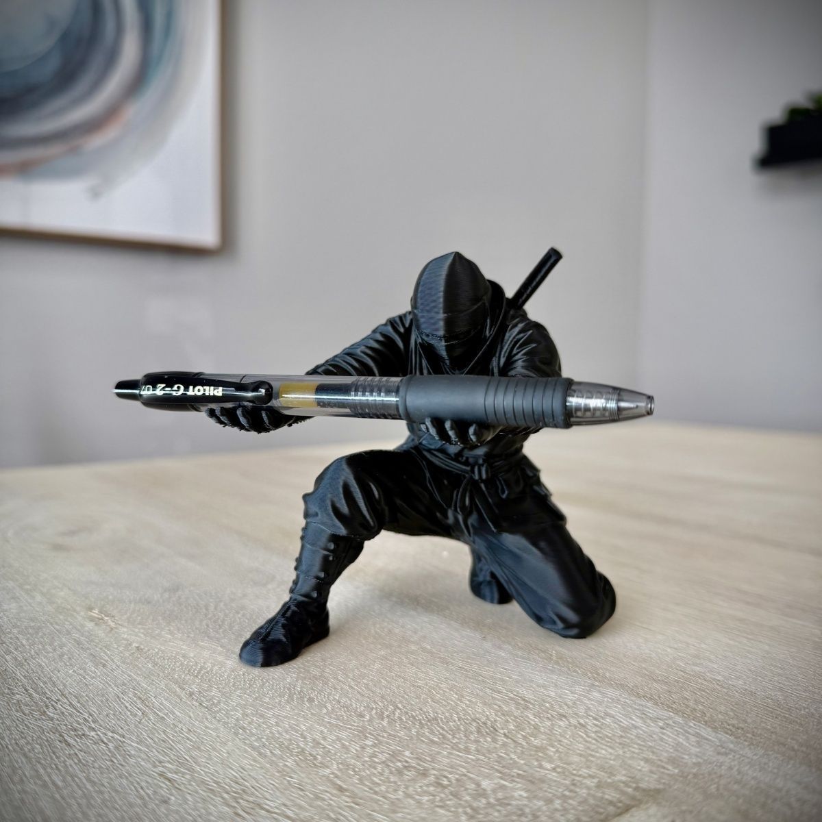 Porte-stylo ninja miniature 4