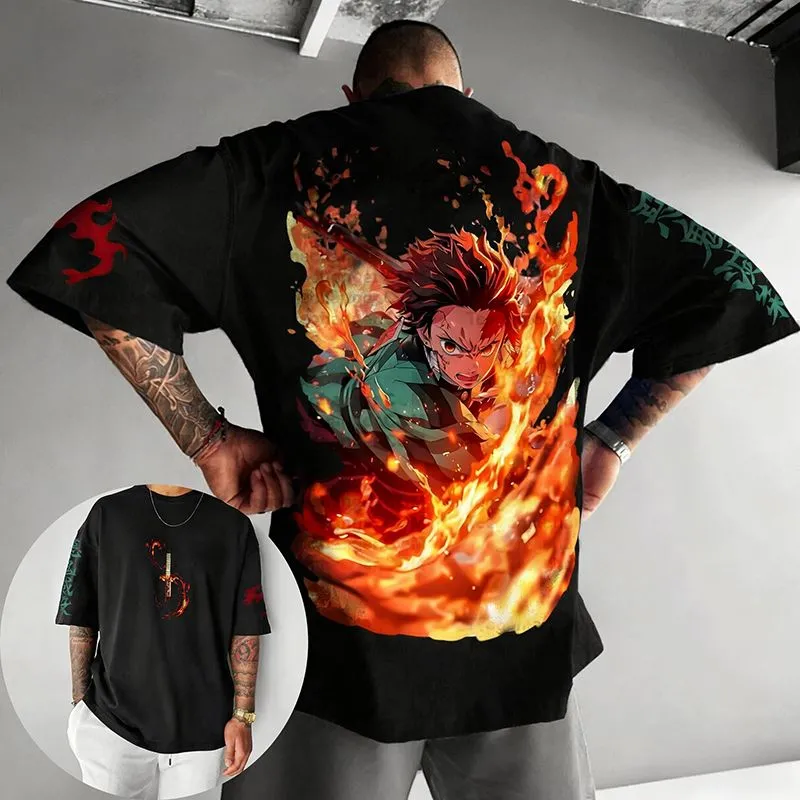 T-shirt de l'anime Demon Slayer miniature 5