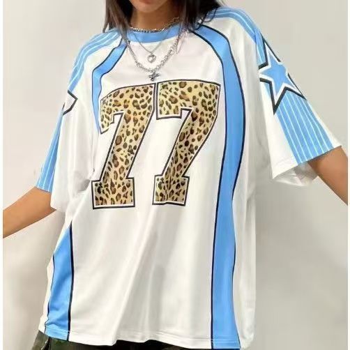 t-shirt américain Jersey miniature 6