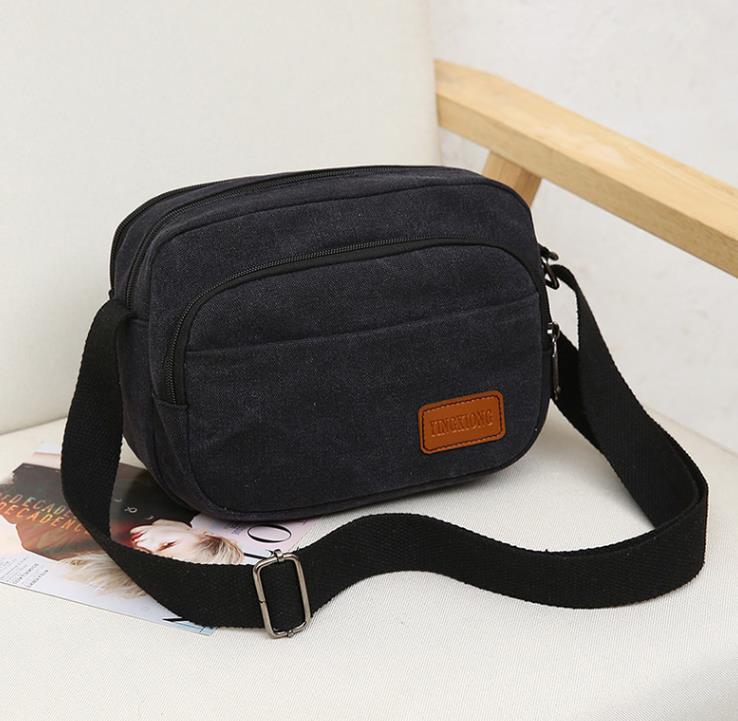 Sac bandoulière en toile miniature 5