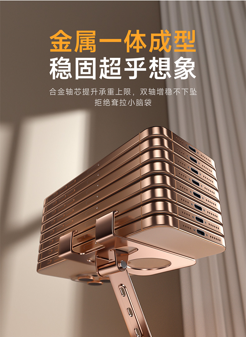 Support rotatif à 360° en bois miniature 4