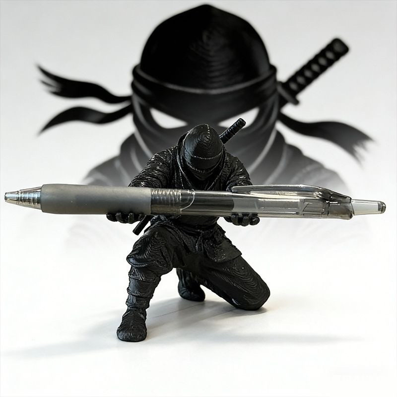 Porte-stylo ninja miniature 3