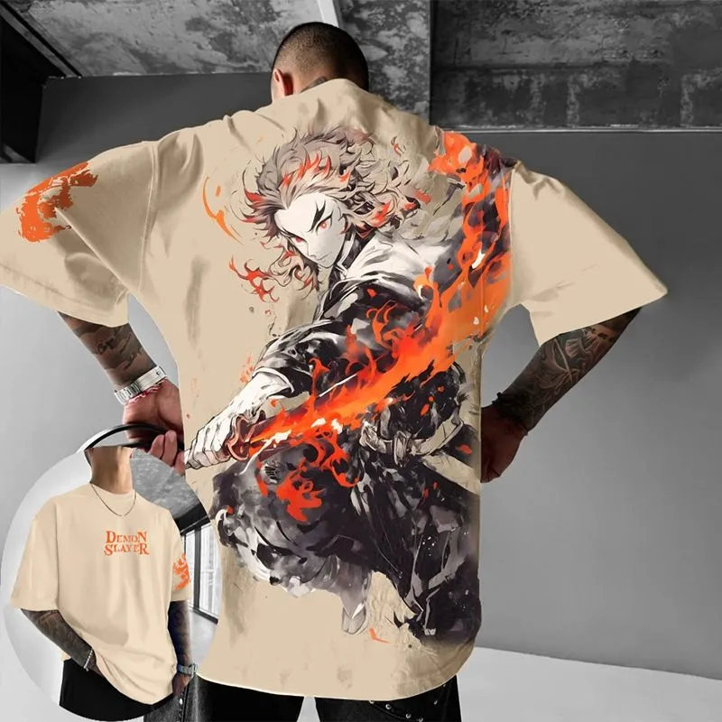 T-shirt de l'anime Demon Slayer miniature 4