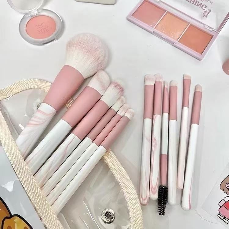 Kit de maquillage 8 pinceaux miniature 5