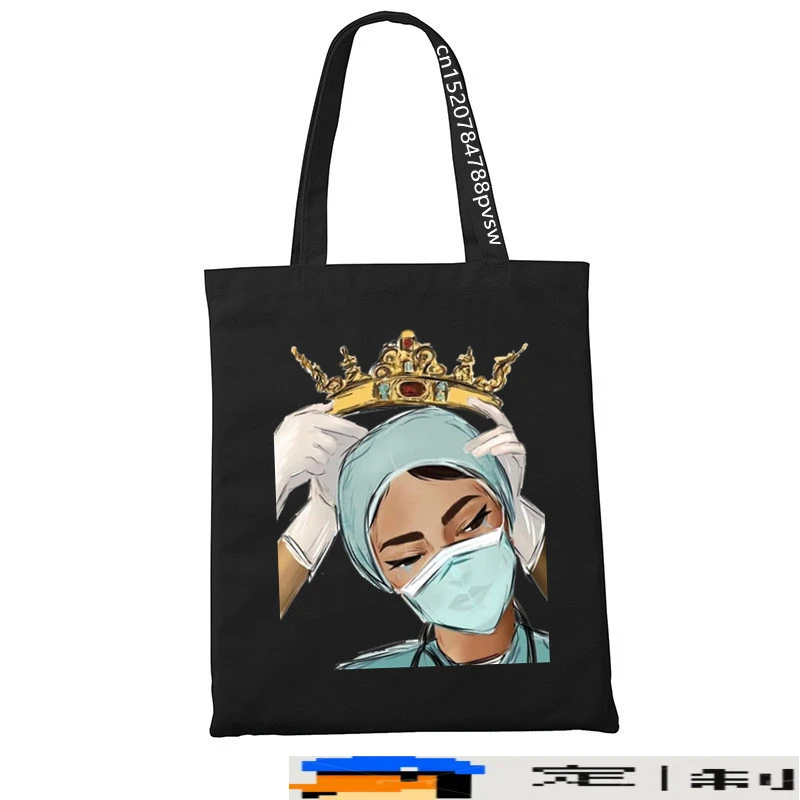 Sac en toile Nurse Queen