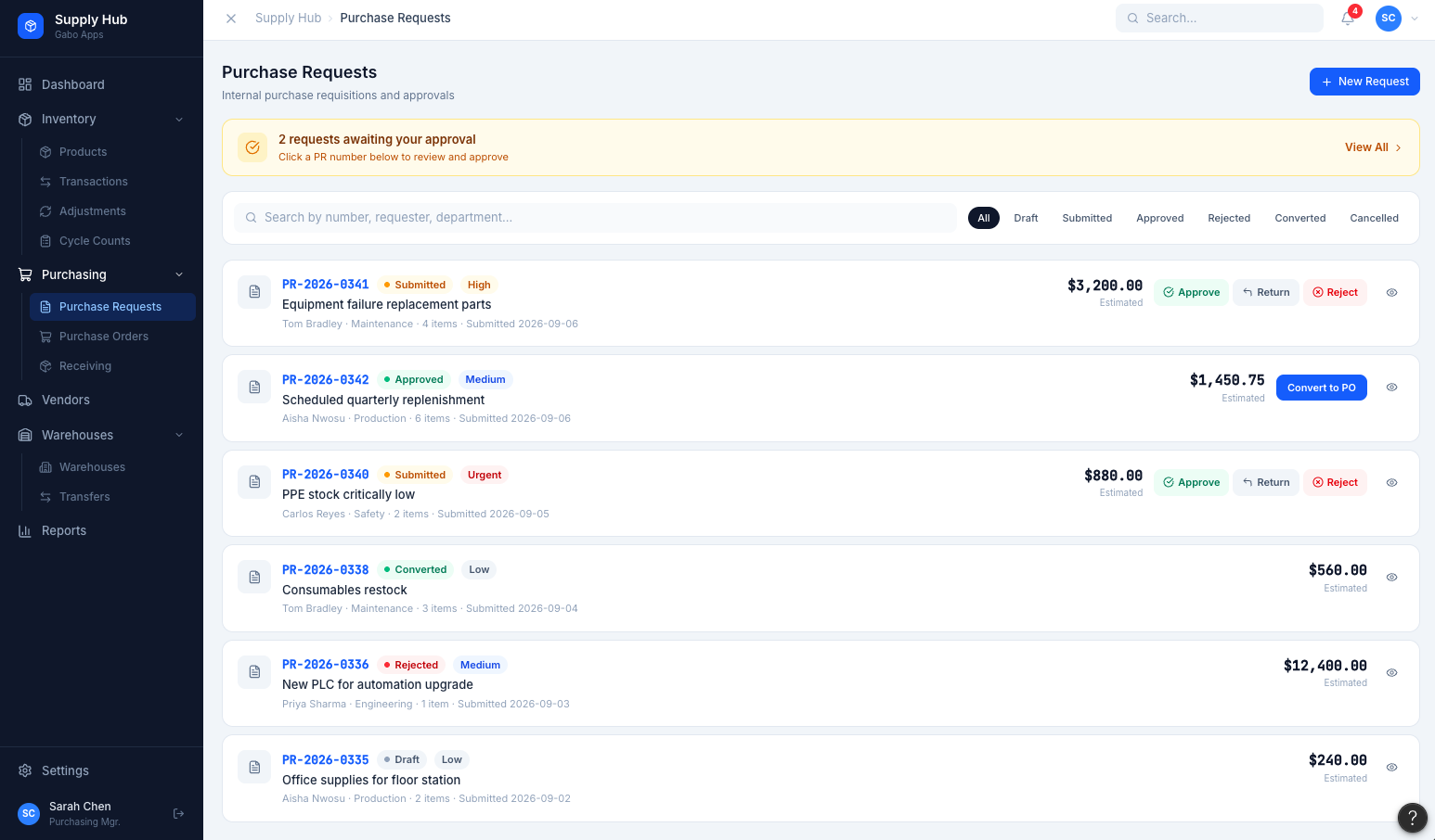 Approvals that don't live in an inbox