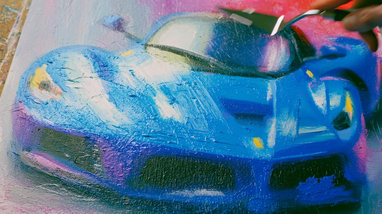 How to Commission a One-of-a-Kind Automotive Paint Artwork on Metal for a Luxury Collector's Space