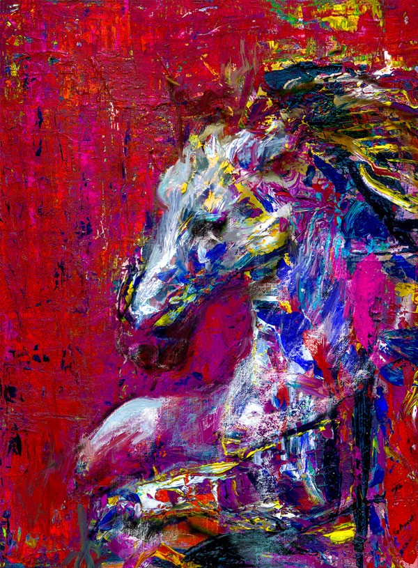 Creating a Statement Entrance: The Power of Large-Scale Equine Fine Art