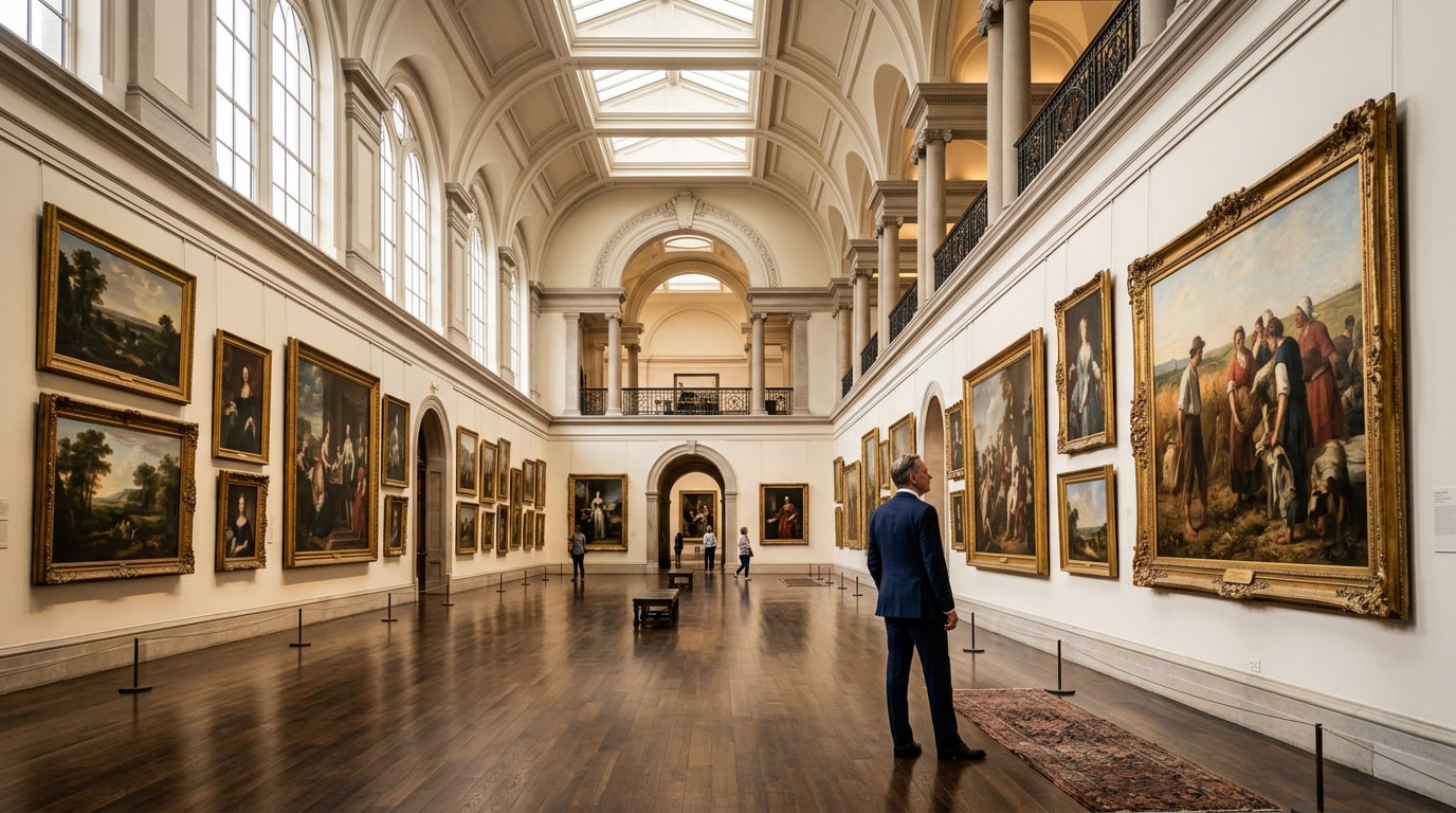 From Concept to Canvas: What to Expect When Commissioning Bespoke Fine Art for a High-End Interior Design Project - Scene