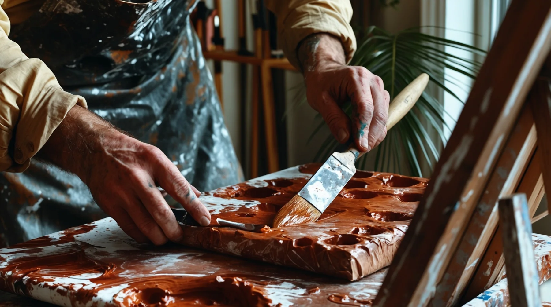 How to Commission a Bespoke Equine Fine Art Portrait That Honors a Champion Thoroughbred and Commands Any Luxury Interior - Mid-Section Detail
