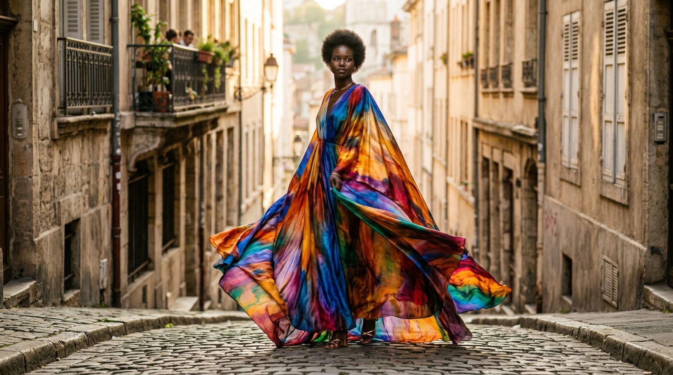 The Living Canvas: How Painting on Silk Bridges Haute Couture and Fine Art - From Lyon's Historic Ateliers to the Contemporary Studio