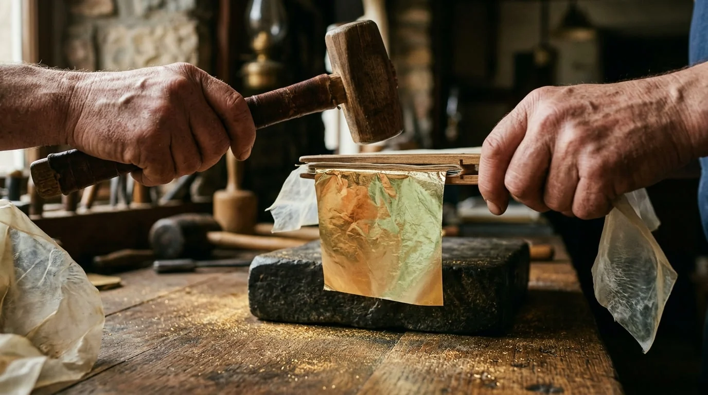 Yes, Wonderful Things: What Gold Leaf Actually Means - Mid-Section Detail