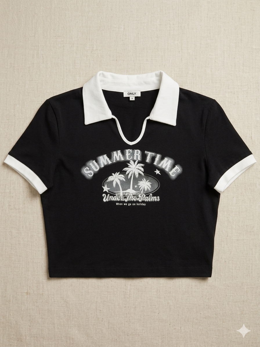 Summertime "Under the Palms" Resort Crop
