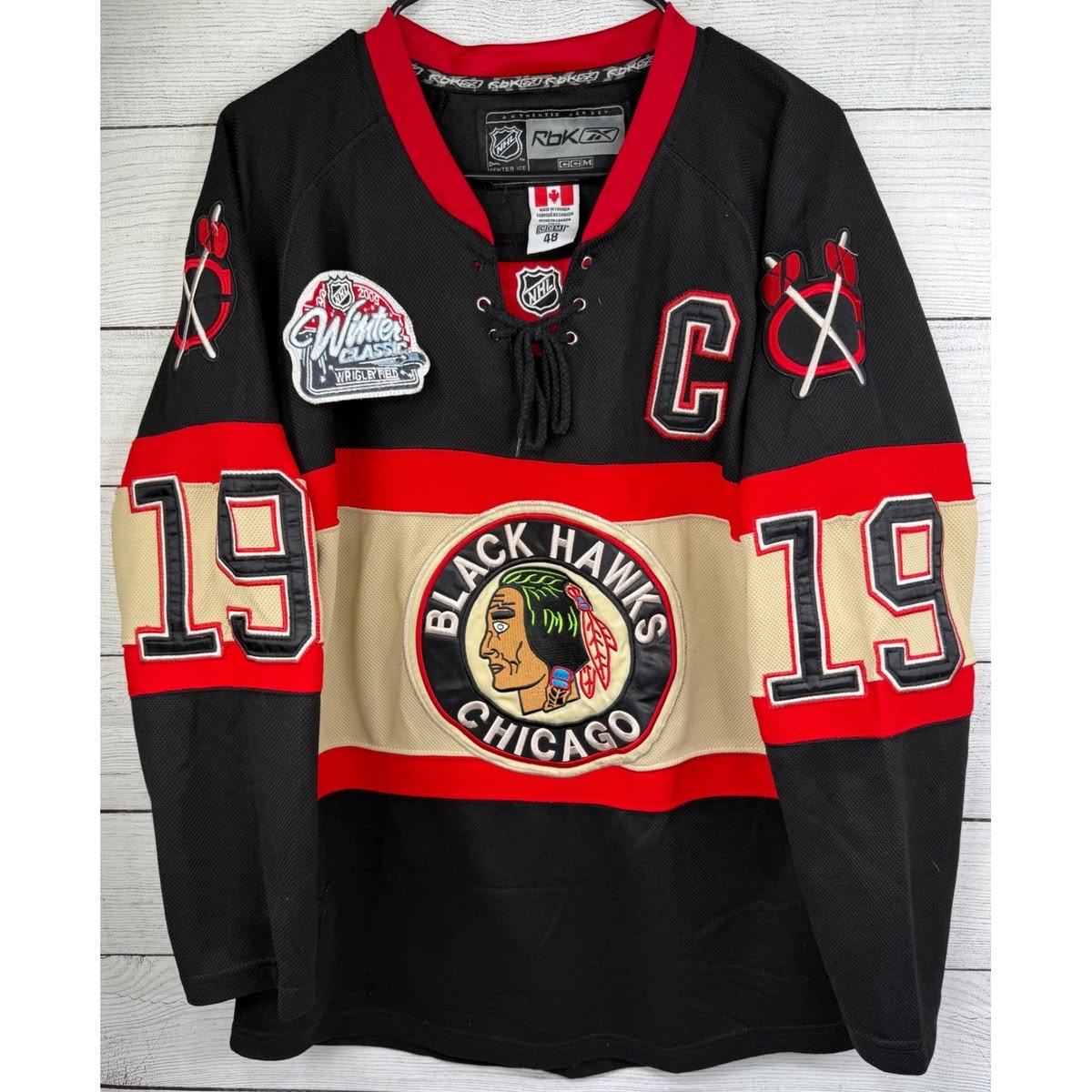 Vintage CCM Reebok - NHL Chicago Blackhawks Jersey