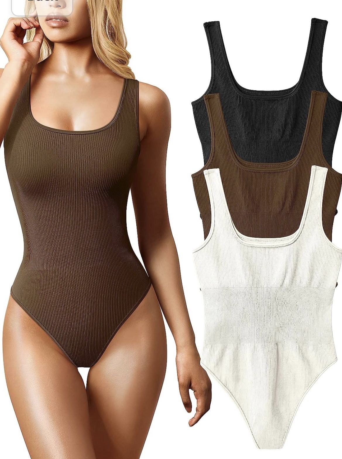 Sculpt & Smooth Ribbed Bodysuit