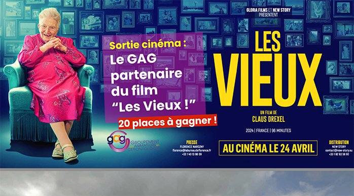 Les 10 gagnants pour aller voir le film "les Vieux" !