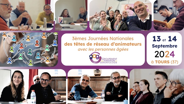 Les inscriptions sont ouvertes pour les 3èmes journées nationales des réseaux d'animateurs ! 