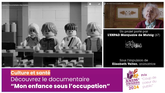 Découvrez "Mon enfance sous l'occupation", Prix Coup de coeur du public - Anim'Awards 2024 !