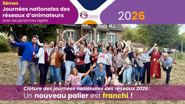 Clôture des 5èmes Journées Nationales des réseaux d'animateurs : une édition très réussie ! 