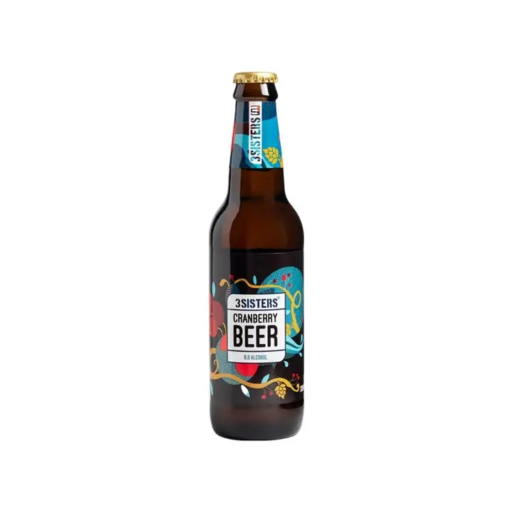 3 Sisters Cranberry Non-Alcoholic Beer 250ml