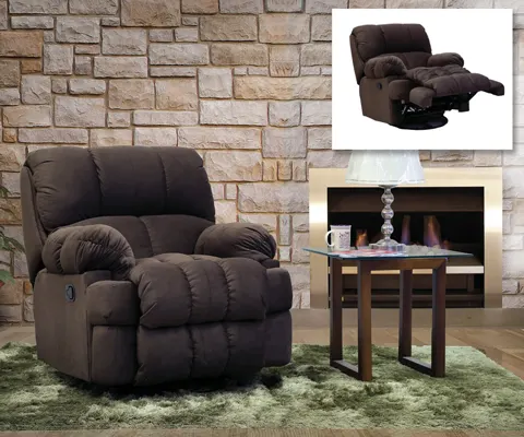 Tumoine Reclinable Quebec chocolate