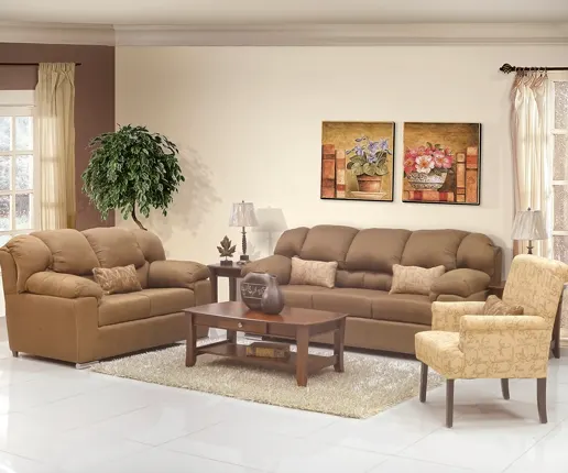 Ráfaga Sala Uruguay 32 chocolate silla beige