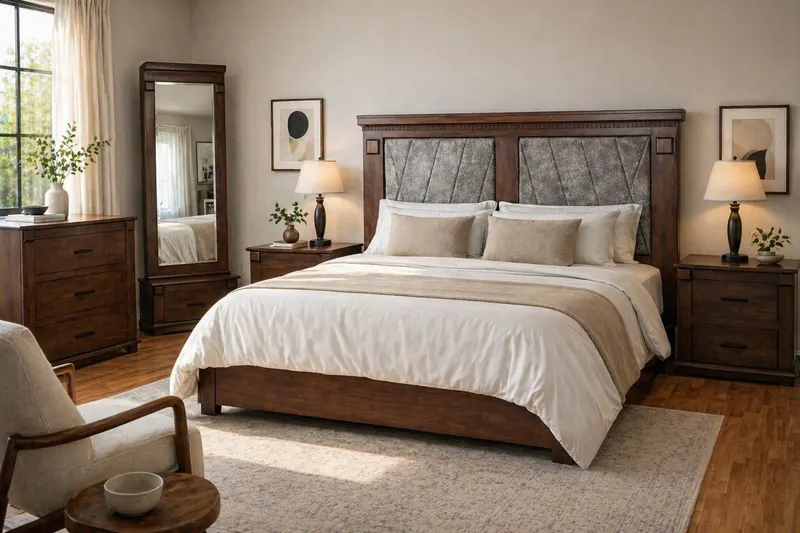 FASEWI MUEBLES Recamara Philadelphia King Size OKUME