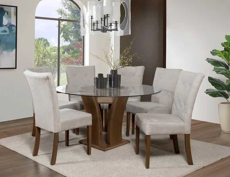DIMAP Antecomedor Tulip 6 sillas