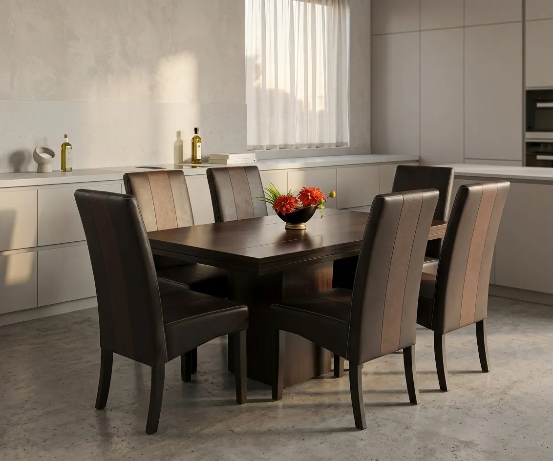 Aserradero Antecomedor Capri 6 sillas