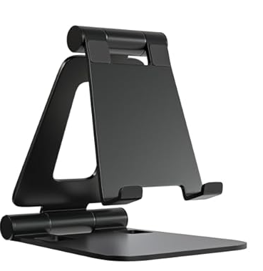 Cell Phone Stand for Desk Phone Holder Foldable Portable Adjustable Cradle Dock
