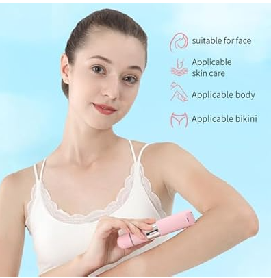 Efficient Hair Removers Woman Washable Hair Removal Device Face Removers Hair Epilator ABS Texture Electric Epilator 1