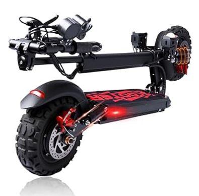 Electric Scooter Adults, 34 MPH w 34-Mile Range, 1200W Peak Moto