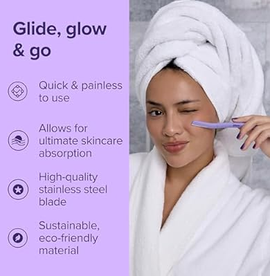 Face Razors Women, Eyebrow Razor & Brow Shaper, Microblades for Facial Hair, Eye Brow Shaver, Dermaplane Razor Women Face, Beauty Razors, Eyebrow Blades 1