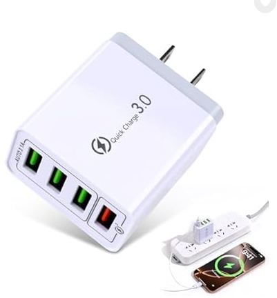 Magvolt Charger, 4-Port Chargers, with Intelligent Temperature Control and Multi Protection System, Travel Fast Charging, for All Phones