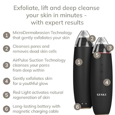 MicroDermabrasion Blackhead Remover | 7 in 1 | Blackhead Remover | Electric Pore Cleaner | Innovative Vacuum Cup | Beauty Tool | Skin Cleansing Device 1