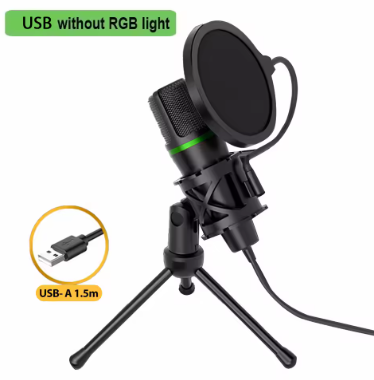 Microphone USB Wired For PC Computer