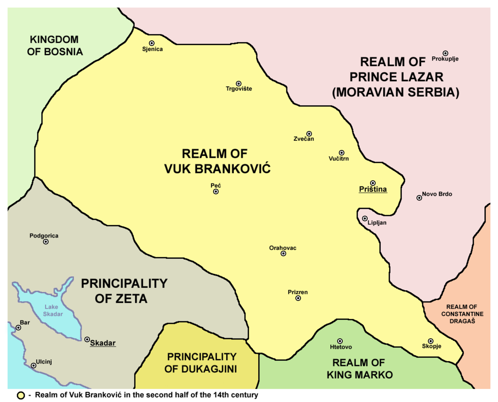 Земља Бранковића (1371-1396)