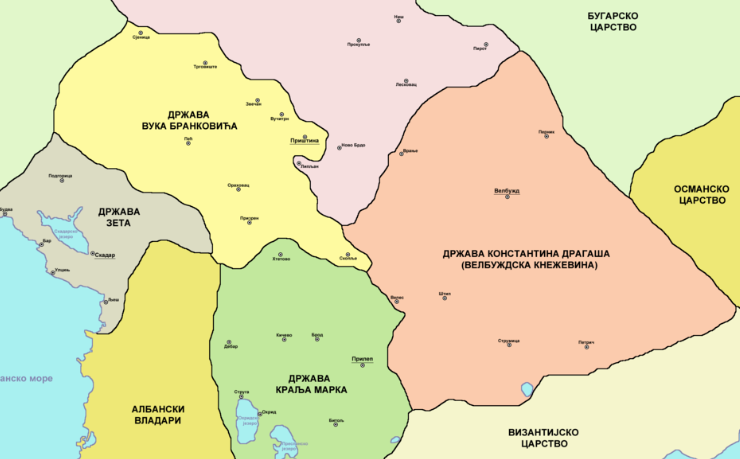 Земља Дејановића (1371-1395)