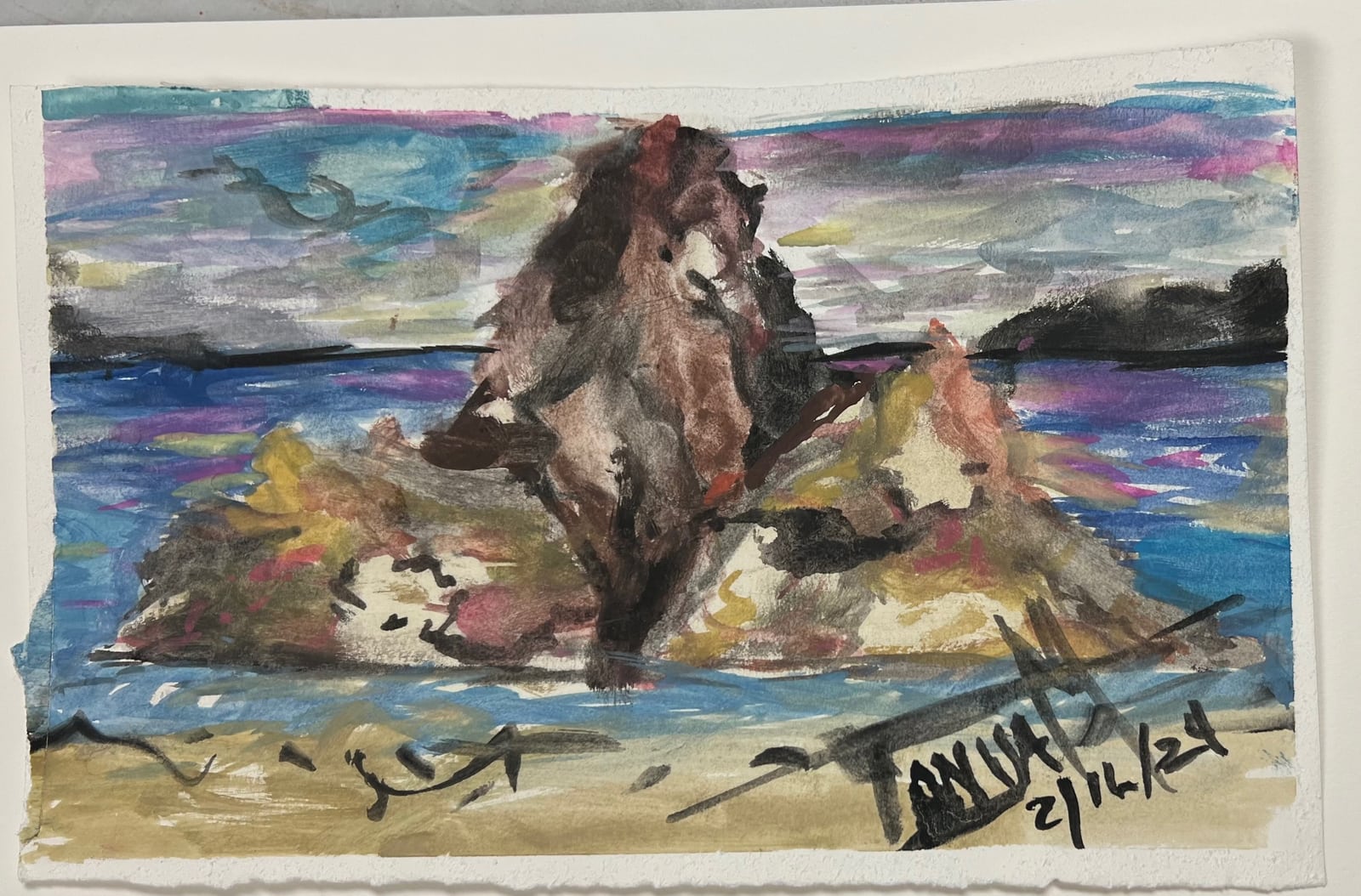 Still Standing - Watercolor