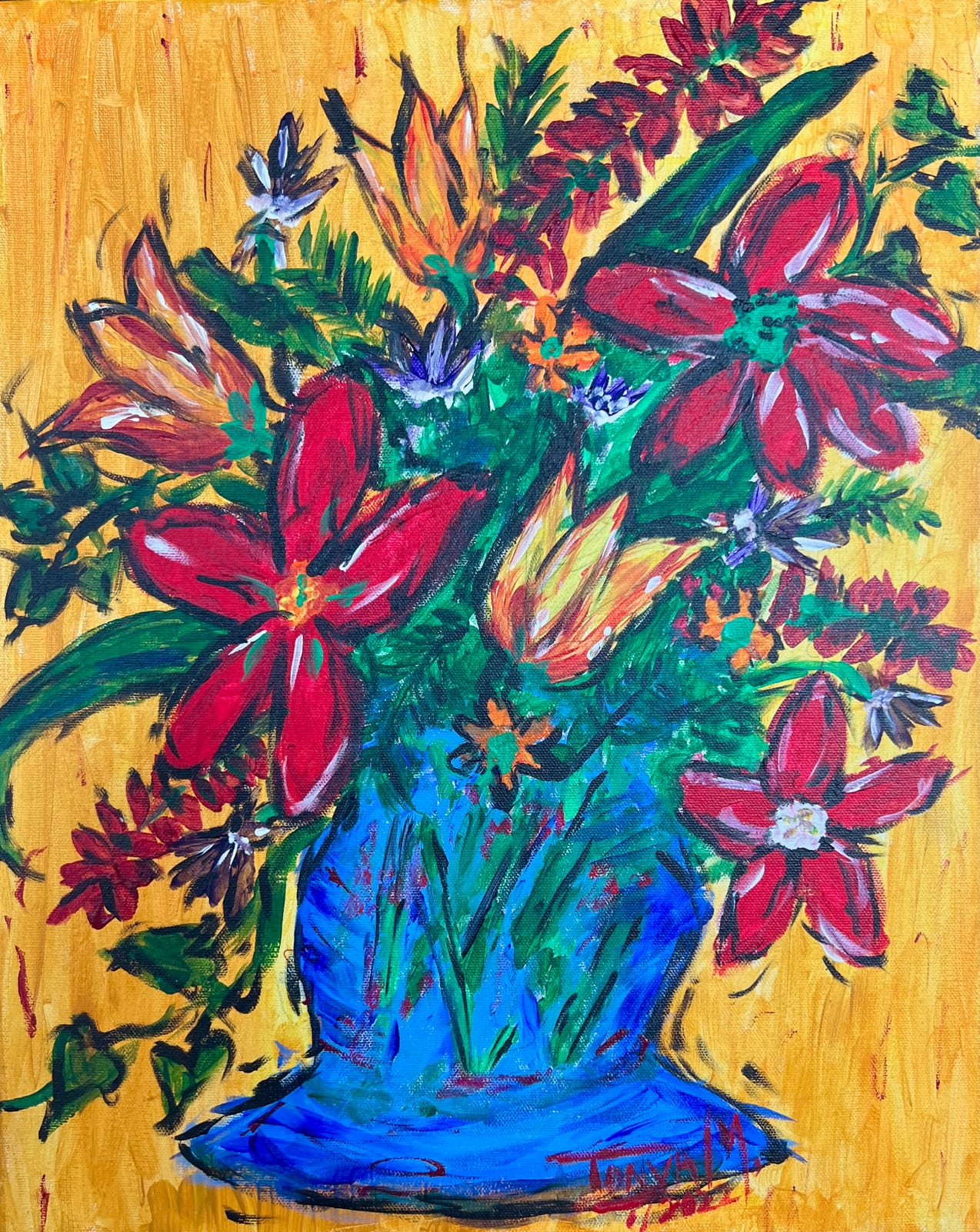 Happiness in A Vase