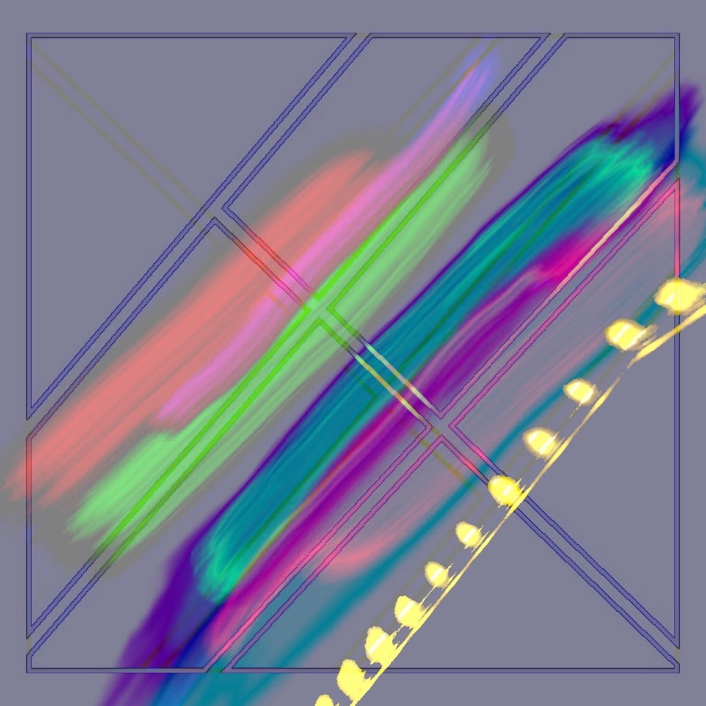 painted shapes