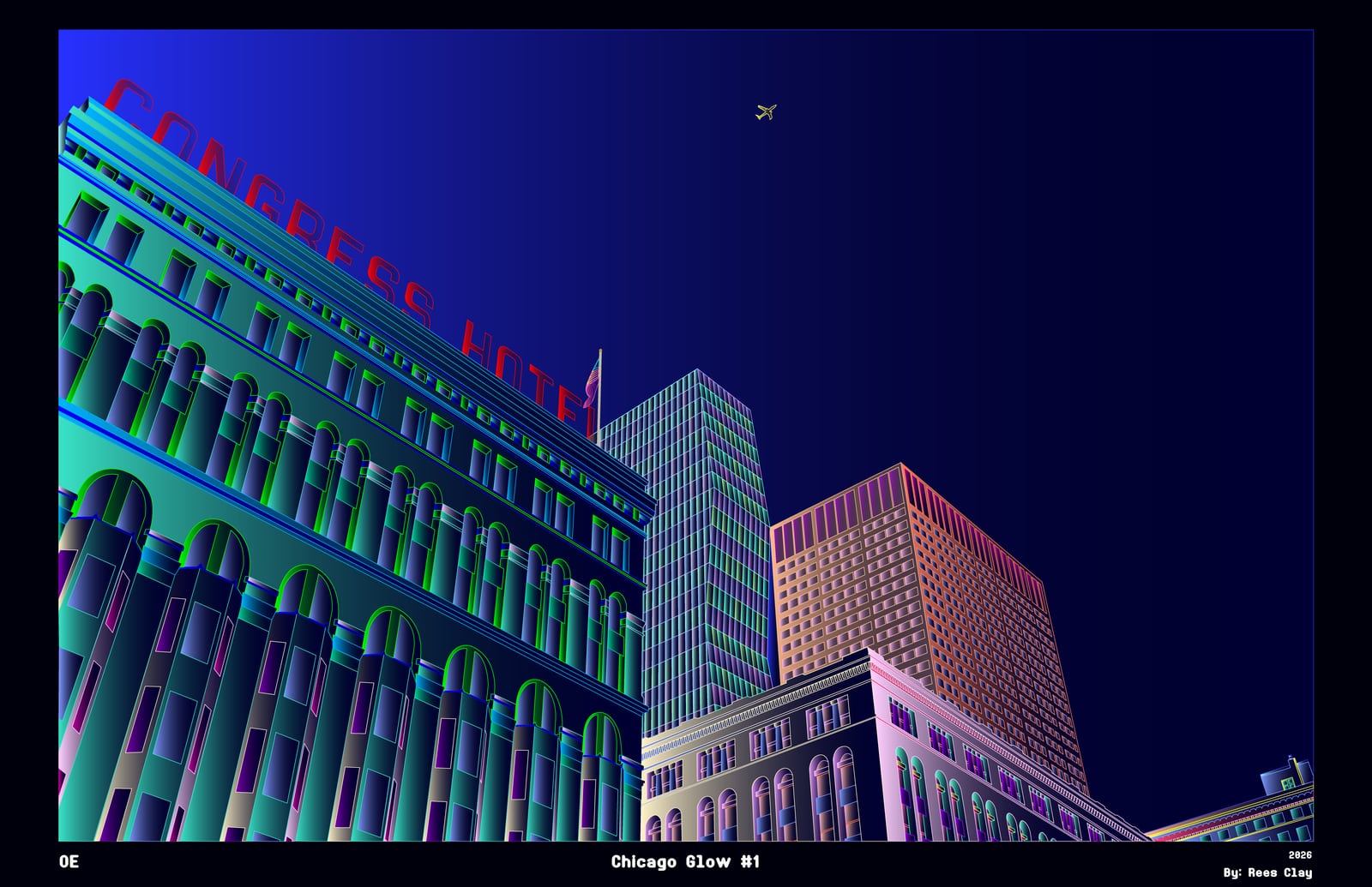 Chicago glow #1