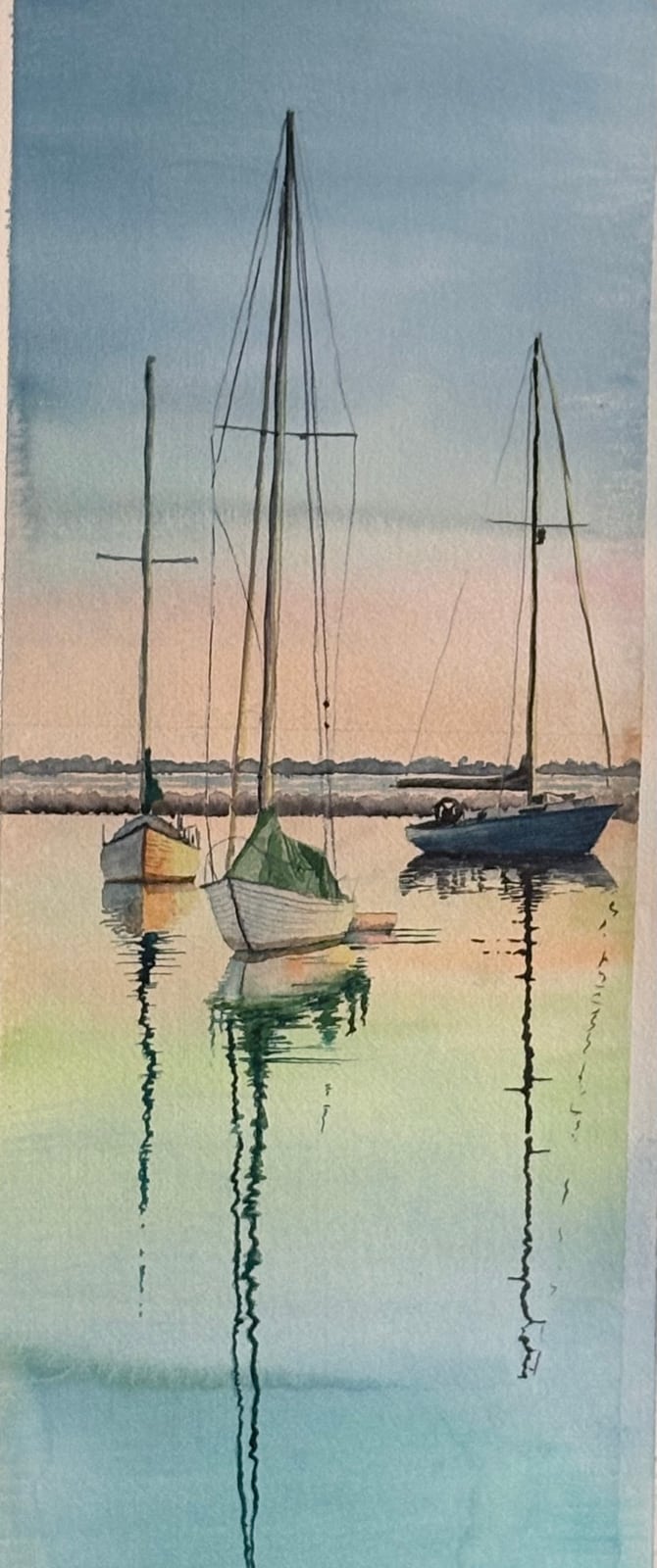 An evening on the beach