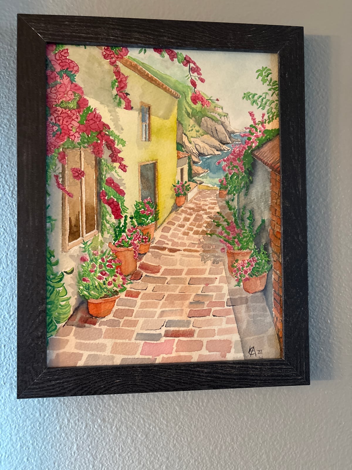On the Greek islands