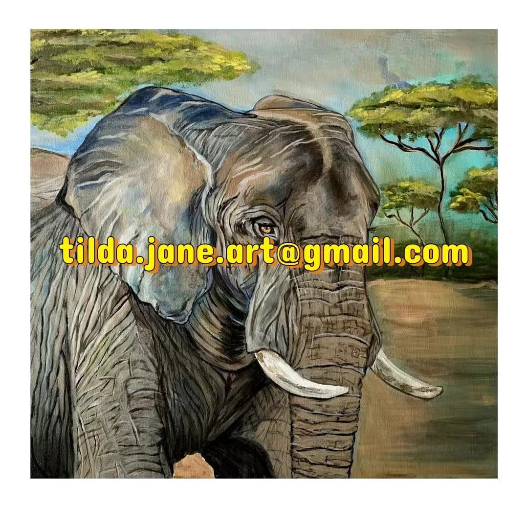 “Wisdom” 10x10 print from original Acrylic painting on canvas