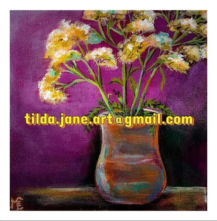 “Joy” 10x10 Giclee print from original acrylic painting