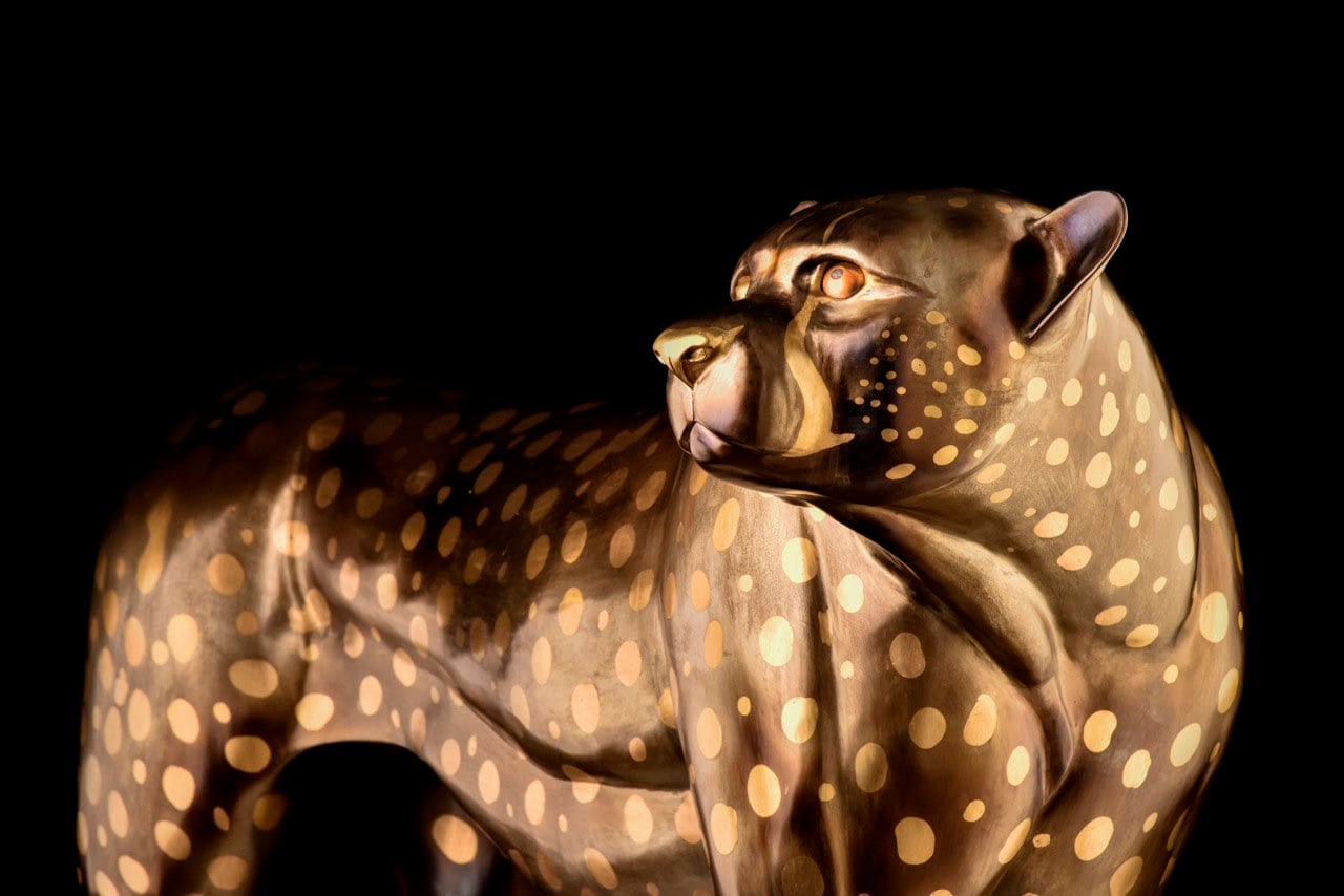 Metal & Bronze Cheetah