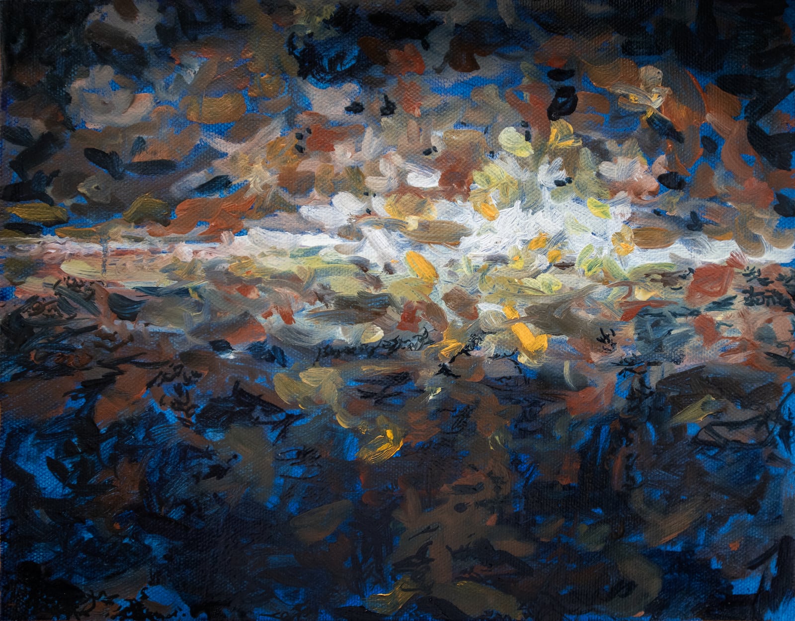 Blue Debris